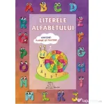 Literele alfabetului. Contine planse si poster, pentru scolari si prescolari