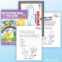 Ne distram vara cu Puf si Fin - grupa mica (3-4 ani)