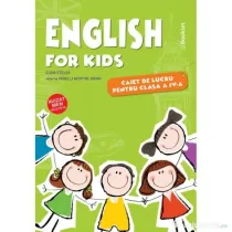 English for kids, caiet de lucru pentru clasa a 4-a, Editie color - Elena Sticlea