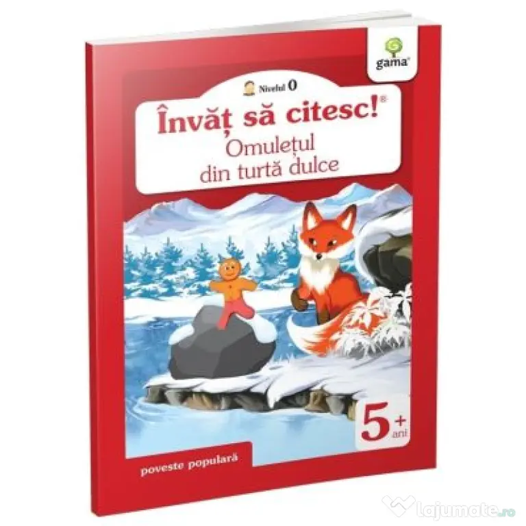 Invat sa citesc! Nivelul 0. Omuletul din turta dulce - lIustrator Nicolae Tonita
