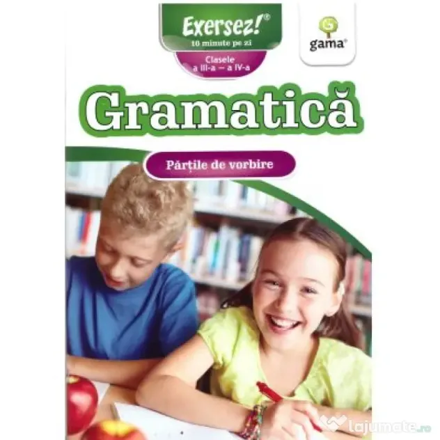 Gramatica clasele 3-4. Partile de vorbire. Exersez!