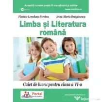 Limba si literatura romana. Caiet de lucru pentru clasa a 6-a - Florina Streinu, Irina Draganescu