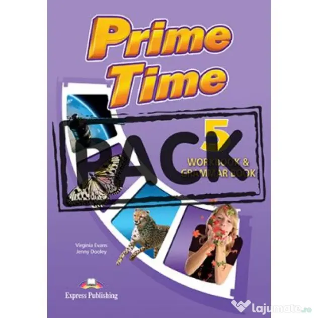 Curs limba engleza Prime Time 5 Caiet si Gramatica cu Digibook App - Virginia Evans