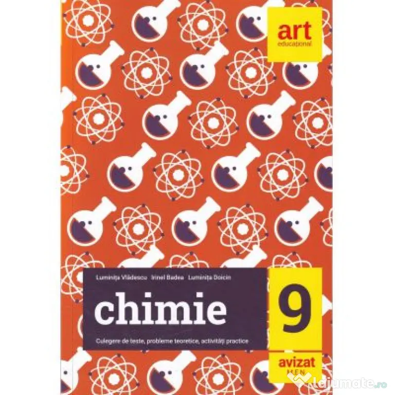 Chimie. Culegere de teste, probleme teoretice, activitati practice pentru clasa a 9-a - Luminita Vladescu