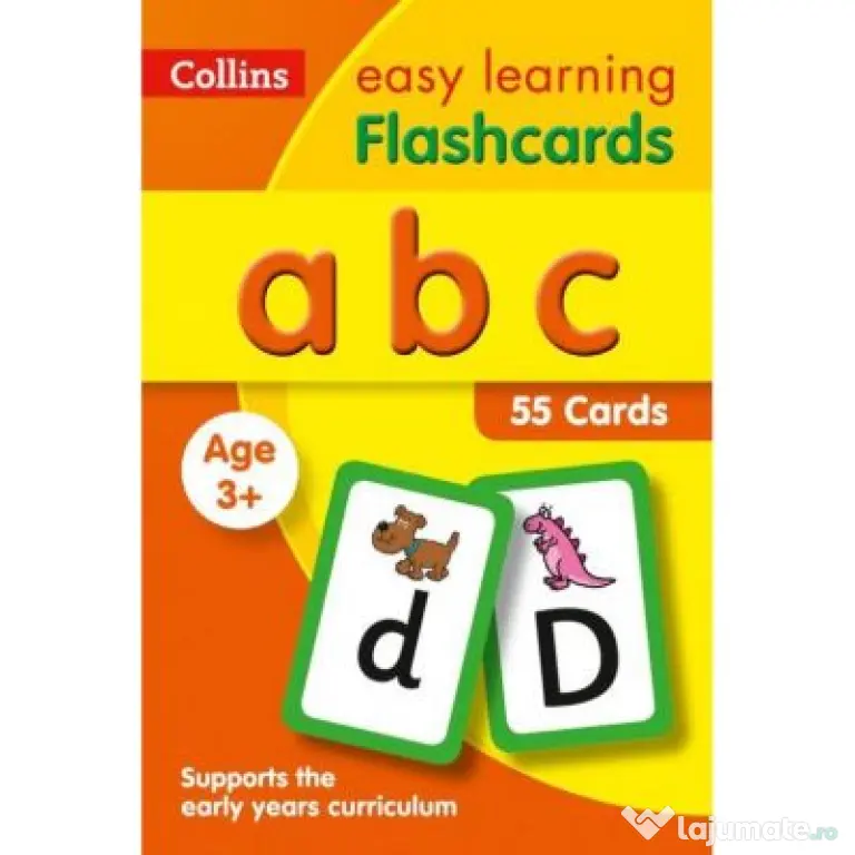 ABC Ages 3-5 Flashcards