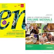 Pachet Evaluarea Nationala 2027. Limba si Literatura Romana. Teste pentru succes si Ghid complet pentru Evaluarea Nationala - Florentina Samihaian, Ma