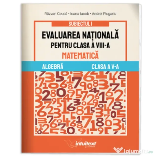 Evaluarea Nationala matematica clasa a 8-a. Algebra de clasa a 5-a. Subiectul 1 - Razvan Ceuca