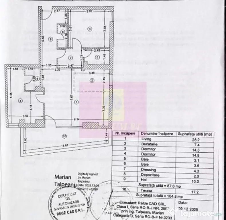 Vanzare apartament 3 camere Piata Alba Iulia adiacent, cu... - Bucuresti (Bucuresti-Ilfov)