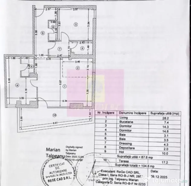 Vanzare apartament 3 camere Piata Alba Iulia adiacent, cu... - Bucuresti (Bucuresti-Ilfov)