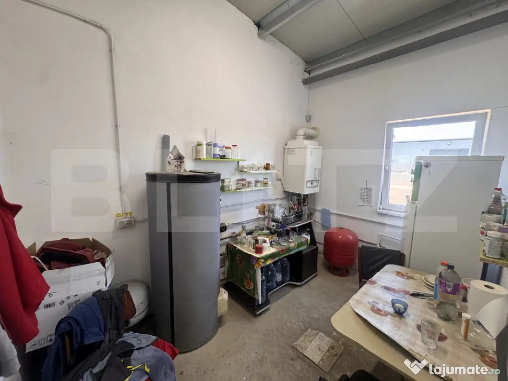 Hală industrială 390 mp, teren 2.045 mp, afacere tipografi - Craiova (Dolj)