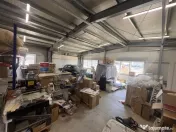 Hală industrială 390 mp, teren 2.045 mp, afacere tipografi