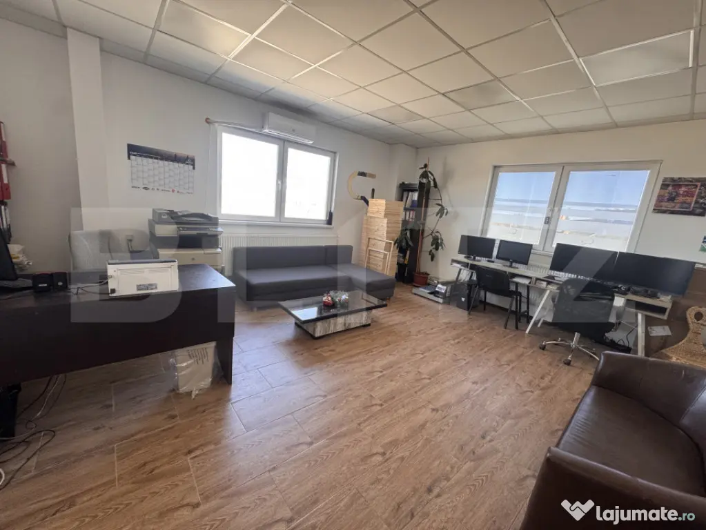 Hală industrială 390 mp, teren 2.045 mp, afacere tipografi - Craiova (Dolj)