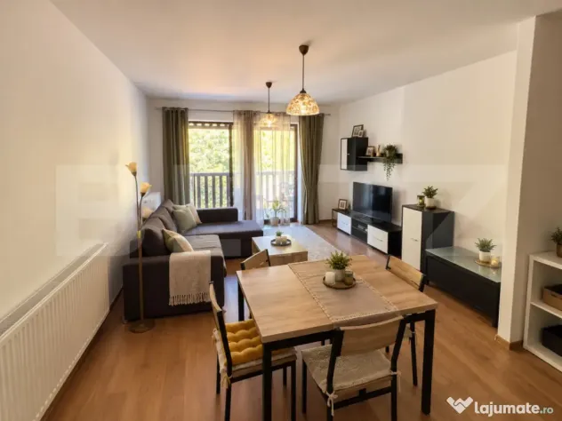 Apartament 2 camere, vedere panoramică spre pădure | Răc? - Brasov (Brasov)
