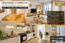 Inchiriez apartament 2 camere PREMIUM | ULTRACENTRAL Vaslui | 60 m² | Proprietar