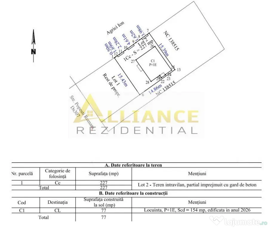 Casa individuala finalizata oferta zona centrala Popesti - Popesti Leordeni (Bucuresti-Ilfov)