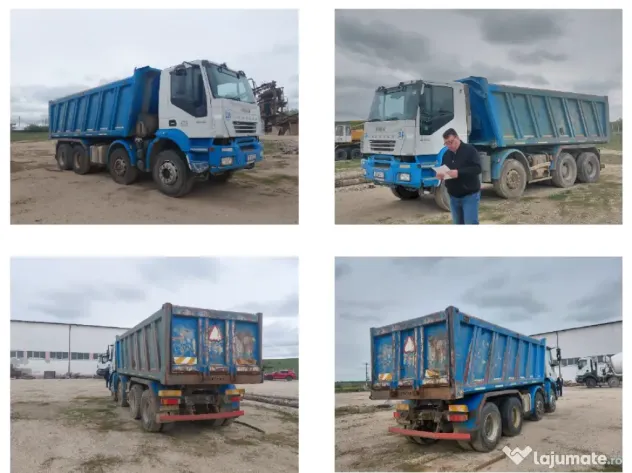 Mijloace de transport (autoutilitare Iveco Magirus, Renault, Ford, Kraz)