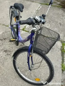 Bicicleta Arcona robusta schimbator viteze in butuc marime 24 copii si adulti