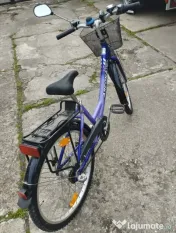 Bicicleta Arcona robusta schimbator viteze in butuc marime 24 copii si adulti