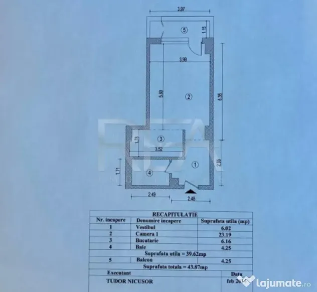 Studio Modern cu vedere la Lacul Morii ideal pentru studenț - Bucuresti (Bucuresti-Ilfov)
