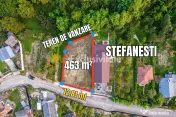 Teren intravilan cu priveliște deosebită - Ștefănești, Argeș