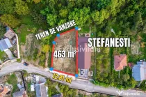 Teren intravilan cu priveliște deosebită - Ștefănești, Argeș