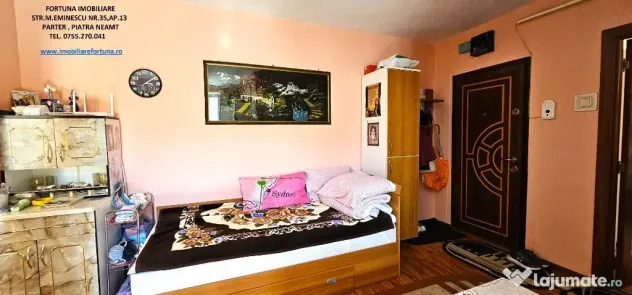 Apartament 2 camere,etaj 3,Maratei-Zona Gradinita "Floare de colt" - Piatra-Neamt (Neamt)