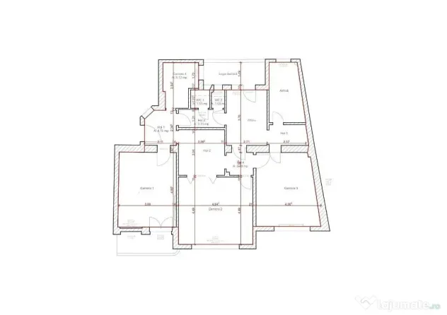 Apartament 4 camere Central - Cluj-Napoca (Cluj)