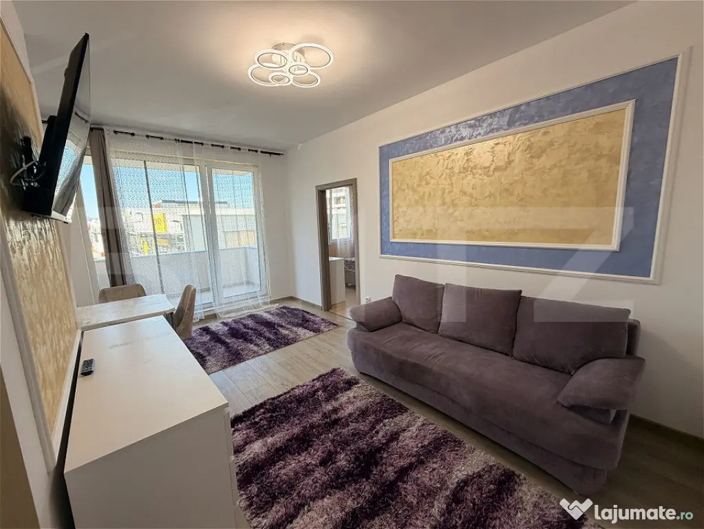 Apartament 2 camere , Intermediar , garaj , 43 mp , Zona Ce - Floresti (Cluj)