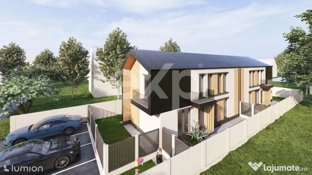 Popesti Leordeni, vila p+1 cladita inteligent pentru famiia - Popesti Leordeni (Bucuresti-Ilfov)