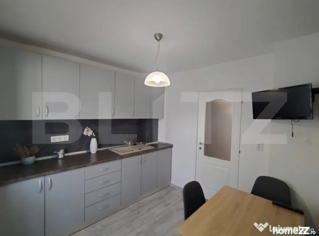 Apartament Rovine, 2 deco, 53 mp, renovat modern, mobilat/ut - Craiova (Dolj)