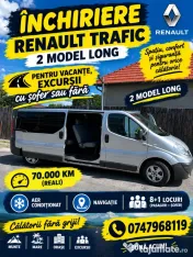 Închiriez Renault trafic 2 cu șofer sau fără