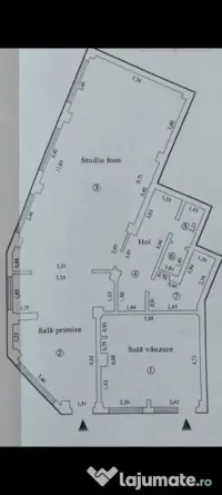 Spatiu comercial liber vad zona centrala 