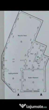 Spatiu comercial liber vad zona centrala