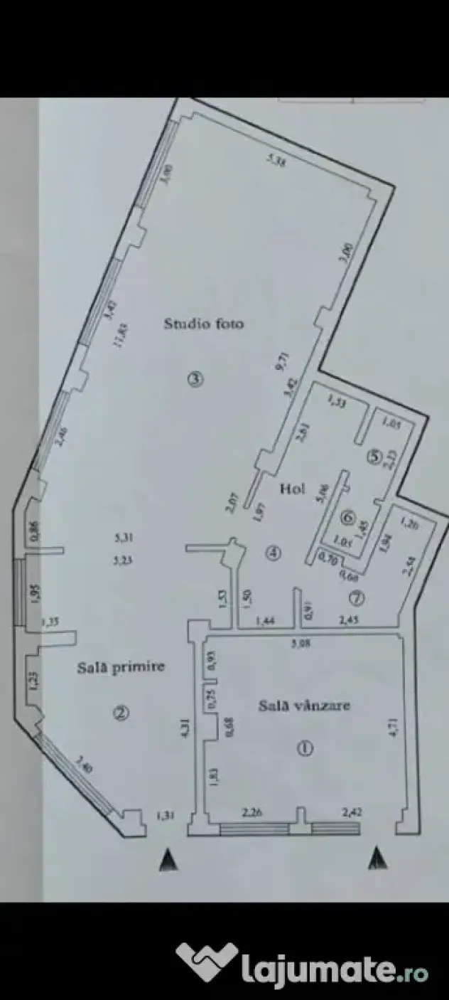 Spatiu comercial liber vad zona centrala - Braila (Braila)