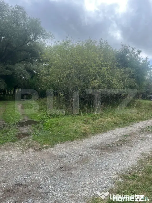 Teren intravilan, 1.180 mp, zona Pietroasa, com. Moldovenest - Pietroasa (Cluj)