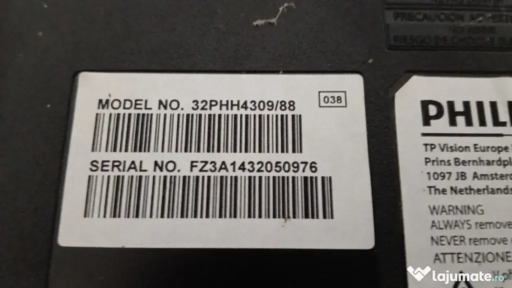 dezmembrez tv Philips 32phh4309