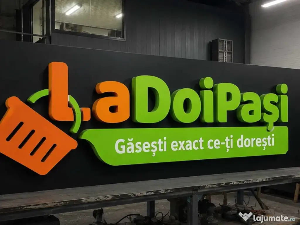 Reclame Luminoase | Litere Volumetrice