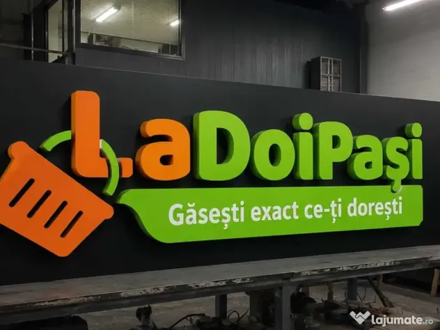 Reclame Luminoase | Litere Volumetrice