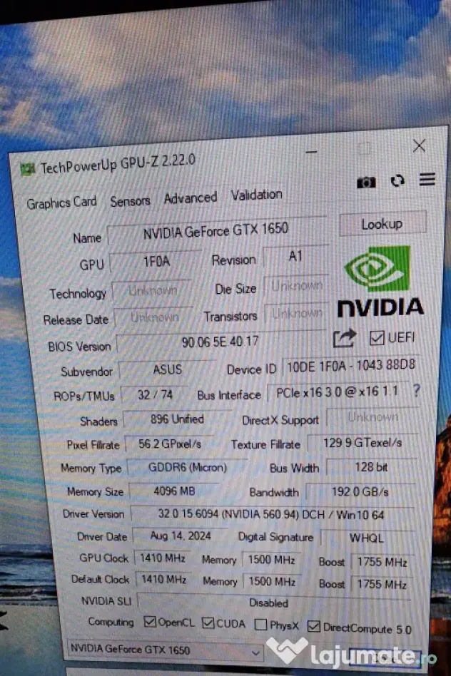 Pc Intel i5-7500, 8 GB DDR4, SSD 250 GB