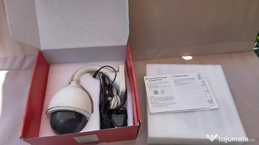 Cameră supraveghere IP Wireless Foscam FI9828P HD PTZ Dome, exterior