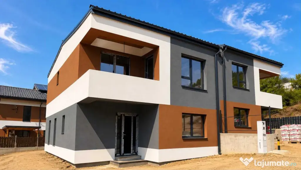 Duplex 4 camere 119.95 mp teren 245 mp in Floresti zona Vivo - Floresti (Cluj)