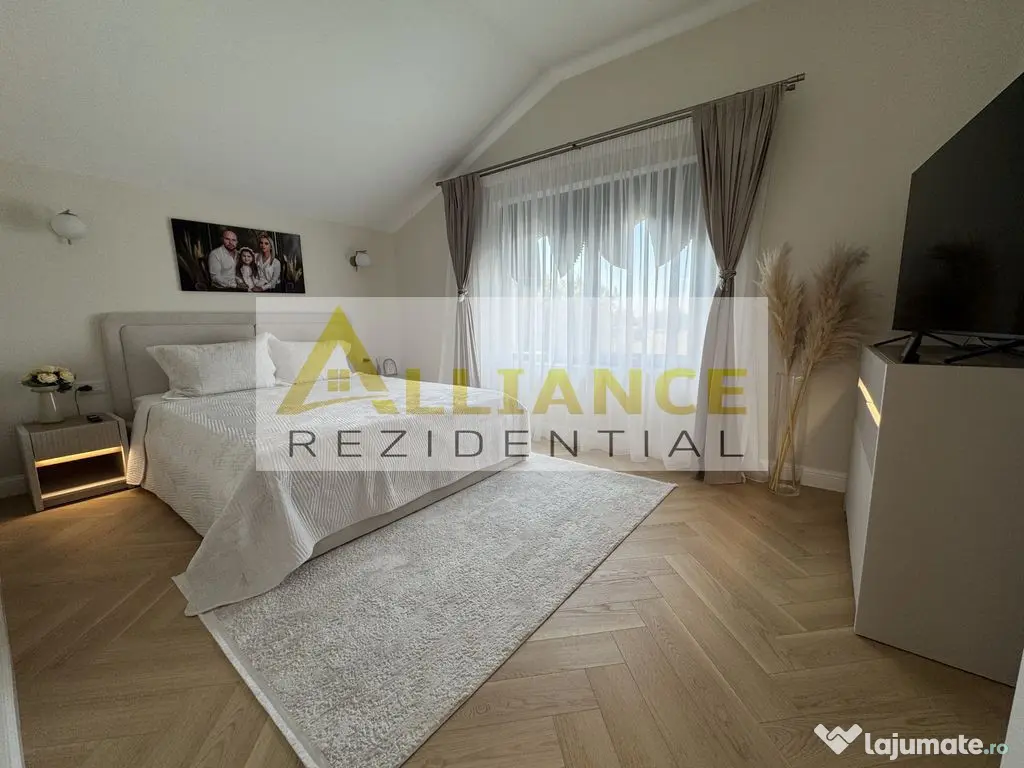 Vila P+M | Mobilata si Utilata COMPLET - 370 mp Teren - Berceni (Bucuresti-Ilfov)