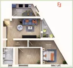 COMISION 0% Apartament cu 3 camere, etajul 1, bloc nou, zona