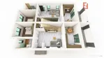Duplex cu 5 camere si 300 mp teren, de vanzare in Sanmihaiu
