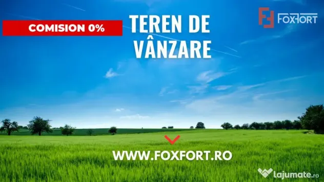 Teren intravilan de 616 mp, front stradal 21m, in Sag zona M - Sag (Timis)