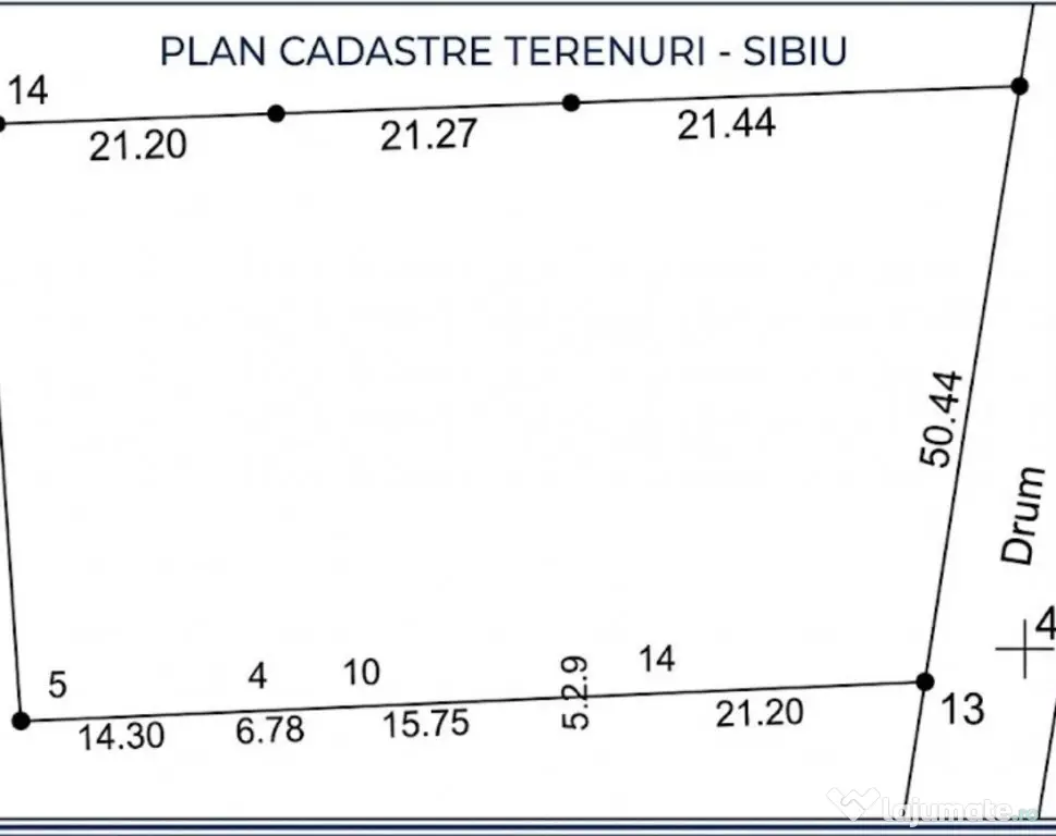 Teren intravilan Valea Avrigului - Avrig (Sibiu)