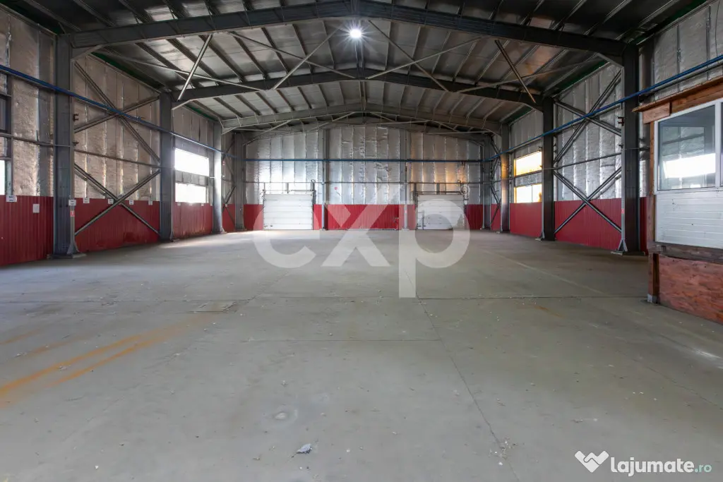 DE ÎNCHIRIAT | Hale metalice alipite – 3.028 mp utili | C - Bacau (Bacau)
