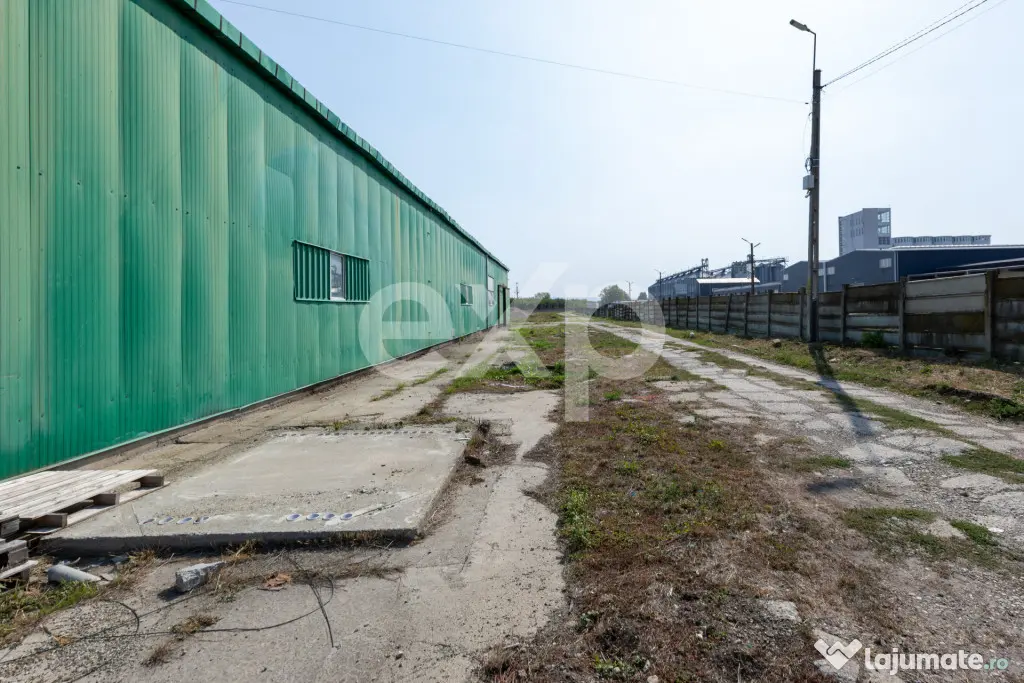 DE ÎNCHIRIAT | Hale metalice alipite – 3.028 mp utili | C - Bacau (Bacau)