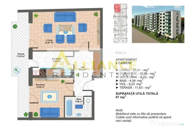 ???? APARTAMENT 2 CAMERE | 67 MP | DRUMUL BINELUI - Bucuresti (Bucuresti-Ilfov)