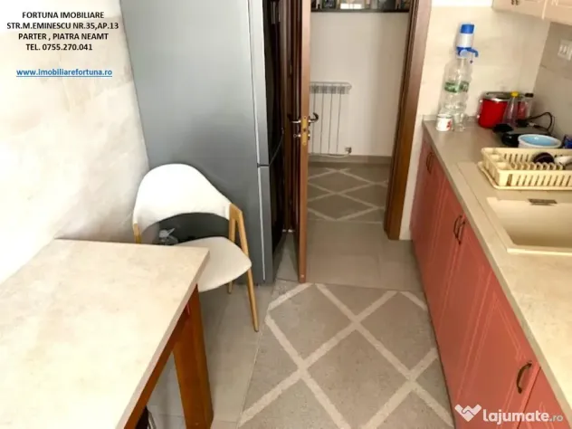 Apartament 2 camere,etaj 2,renovat,mobilat,utilat,zona Centrala- ITM - Piatra-Neamt (Neamt)